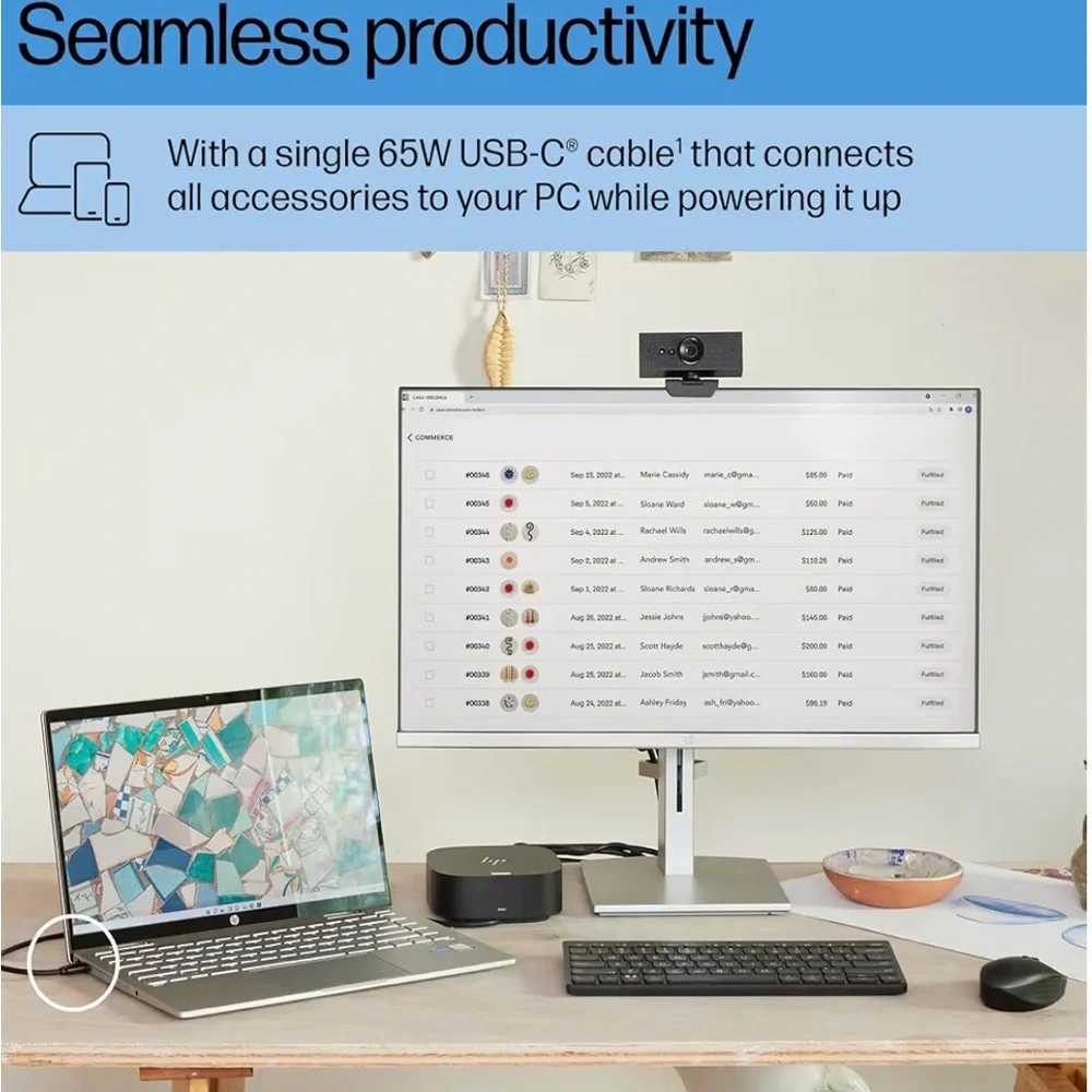 NEE HP USB-C Dock G5 11-in-1 Adapter